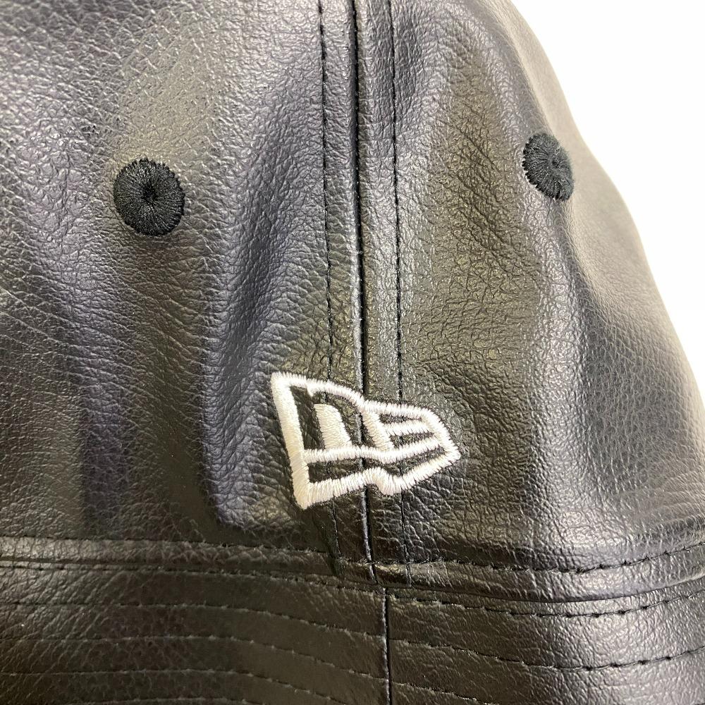 New Era 205791 23273 Bucket Hat PVC Hat Black PVC Mens Used