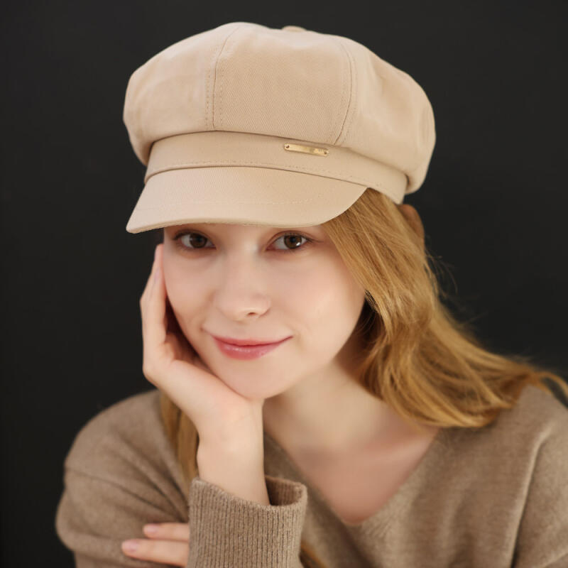 

Ally Cafe Barista Hat Baker Cap Sailor Hat ivory