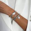 Ingemark 3Pcs/Set Elegant Baroque Imitation Pearl Bracelet Women 2026 New Trend Acrylic Beaded Bracelet Stackable Hand Jewelry