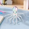 Relaxing Hand Squeeze Toy Bead Filled Octopus Toy, Stress Relief Sensory Mini Fidget for Exercise & Relaxation