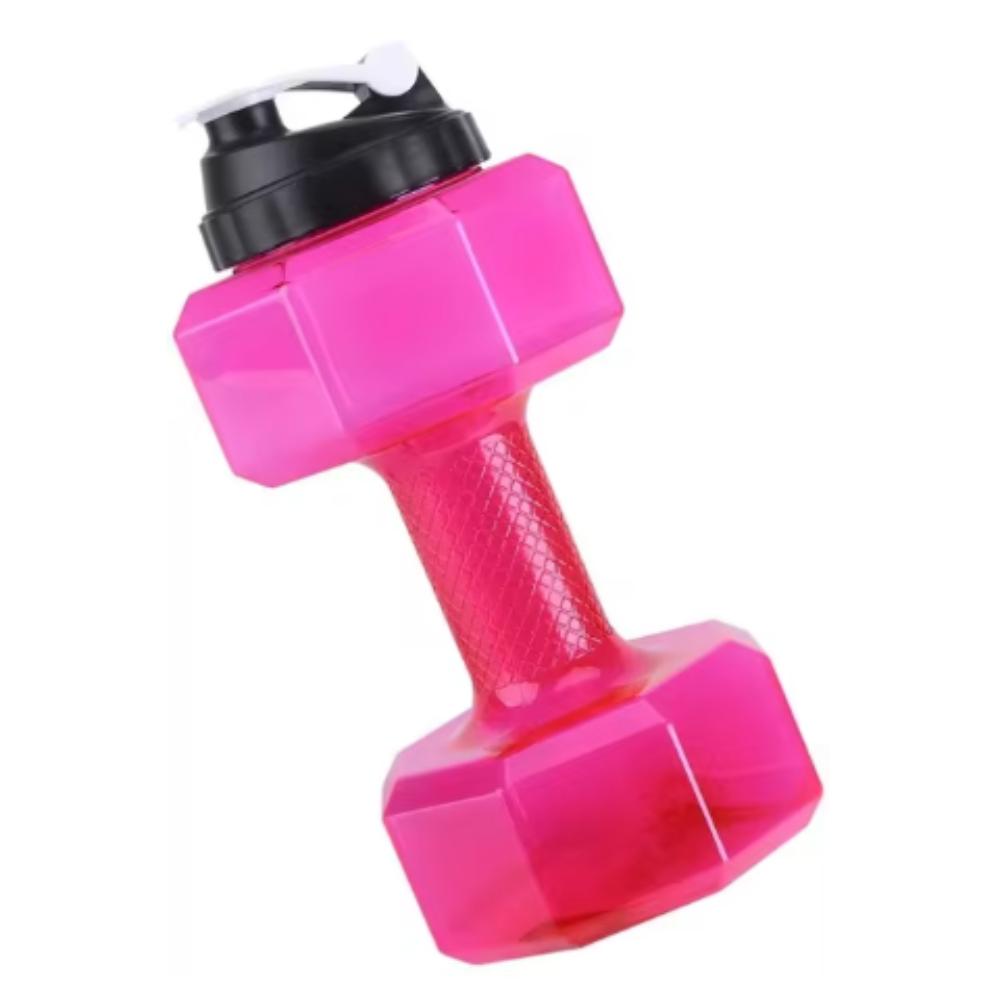 

2200/2600 мл гантели спортивная бутылка многофункциональная спортзал спорт на открытом воздухе кемпинг велоспорт стакан для воды гантели симпатичная бутылка для воды 2200ML красный