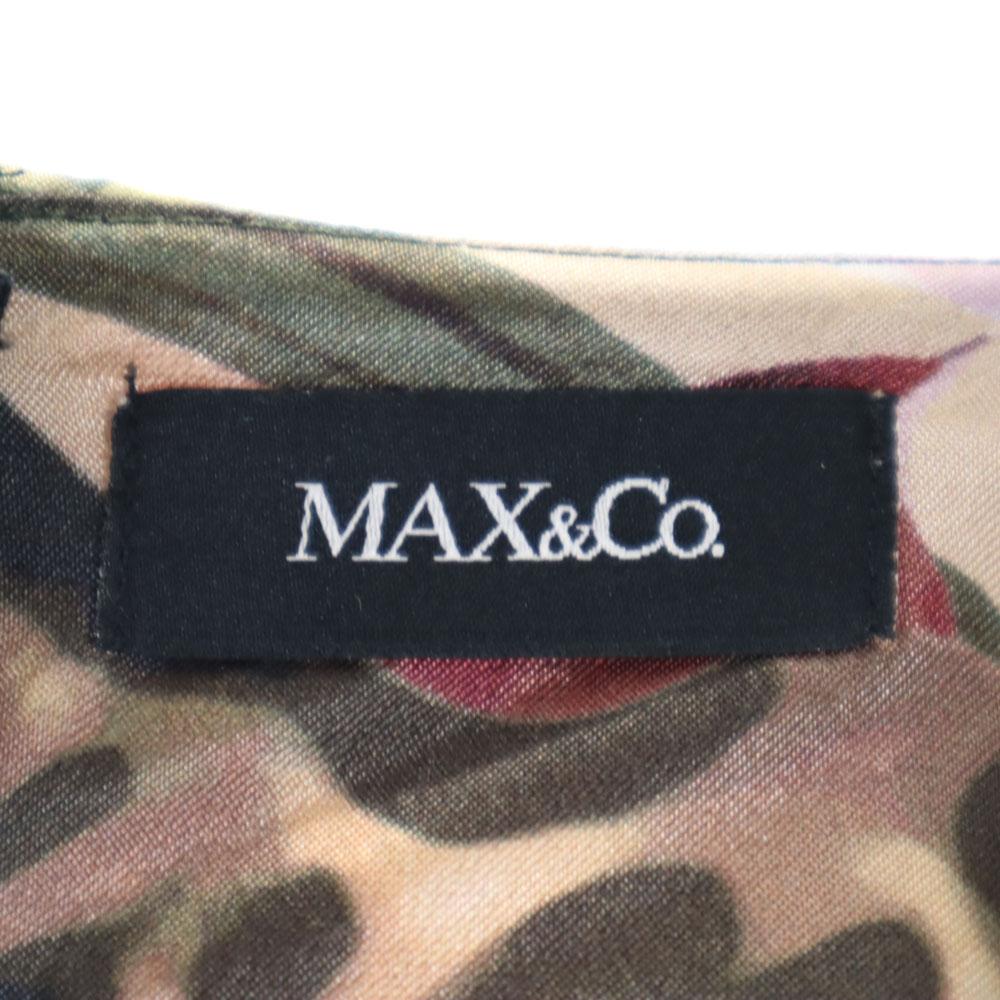 MAX&CO Overall handle Short sleeve one piece 40 Reddish Women Used