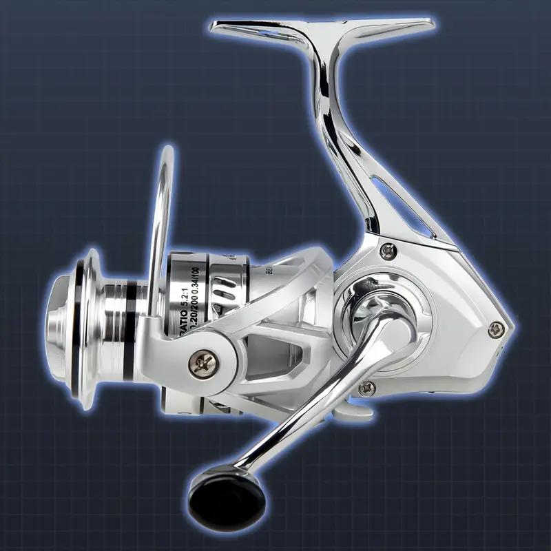 New 1000~7000 Series,5.2:1 Gear Ratio,35LB Max Drag,CNC Metal Spool,Spinning Fishing Reel,For Freshwater Saltwater
