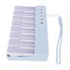 Mini Keyboard Piano Toy with Colorful Lights Toddler Pocket Travel Piano Keyboard Portable Musical Instrument Toy