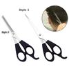 1 Pcs or 2pcs/set Salon Stainless Steel Teeth Shears Beauty Thinning Trim Bangs Hair Scissors Hair Cutting Styling Tool Hairdressing Set