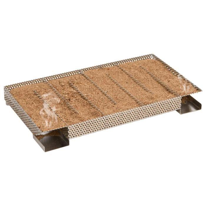 Cold Smoke Generator - Stainless Steel - 8 Chambers - 35 Cm - Wood Chips - Silver