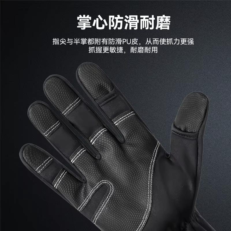 Winter Warm Gloves Touchscreen Cold Weather Driving Gloves Windproof Slip Sports Gloves For Cycling Running Skiing Hiking Climbi