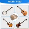 Set of 3 Metal Index Finger Picks for Banjo and Guitar  Open-Finger Guitar Picks  Adjustable Finger Picks