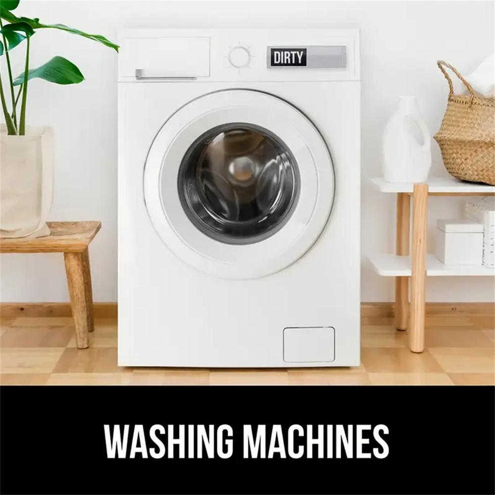 Dishwasher Magnet Clean Dirty Sign Shutter Anti-Scratch Push Options Adhesive-Friendly for Kitchen Organized and Cleaning Indica