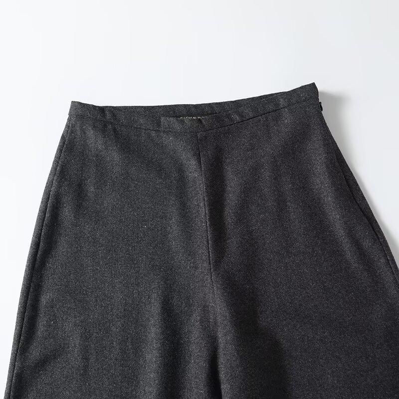 Dámské jarní volné kalhoty s širokými nohavicemi pro dojíždění do práce 2025