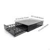 Coffee Pod Drawer with Metal Mesh LowProfile Basket Compact for Kitchen