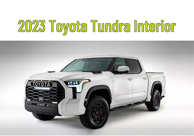 Toyota Tundra '23 Gear Shift Knob and Interior Modification Kit