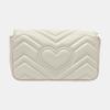 [Usato] Borsa a tracolla mini GG Marmont con logo dorato in pelle trapuntata effetto invecchiato - Buono #1LY019H