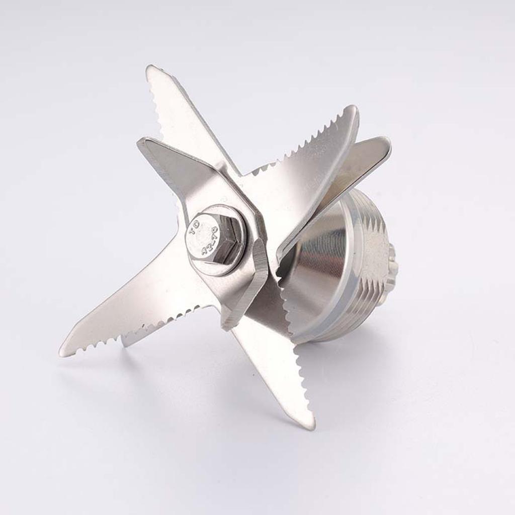 8 Blade Blender Replacement Stainless Steel Blades Smooth Blending Use Spare Part Metal Texture for Multiple Models
