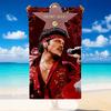 Asciugamano da Spiaggia Bruno Mars, Asciugamano Morbido Grande Assorbente per Spiaggia Piscina Viaggio Vacanza