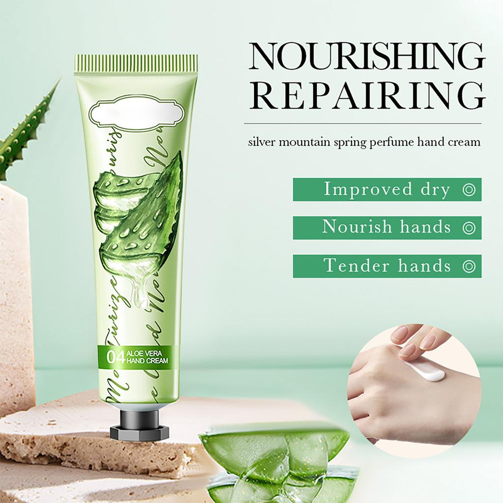 Travel-Size Hand Lotion Gift Set of 5, Moisturizing Cream with Fruity Floral Scents, Nourishing Care for Dry Cracked Hands in Winter