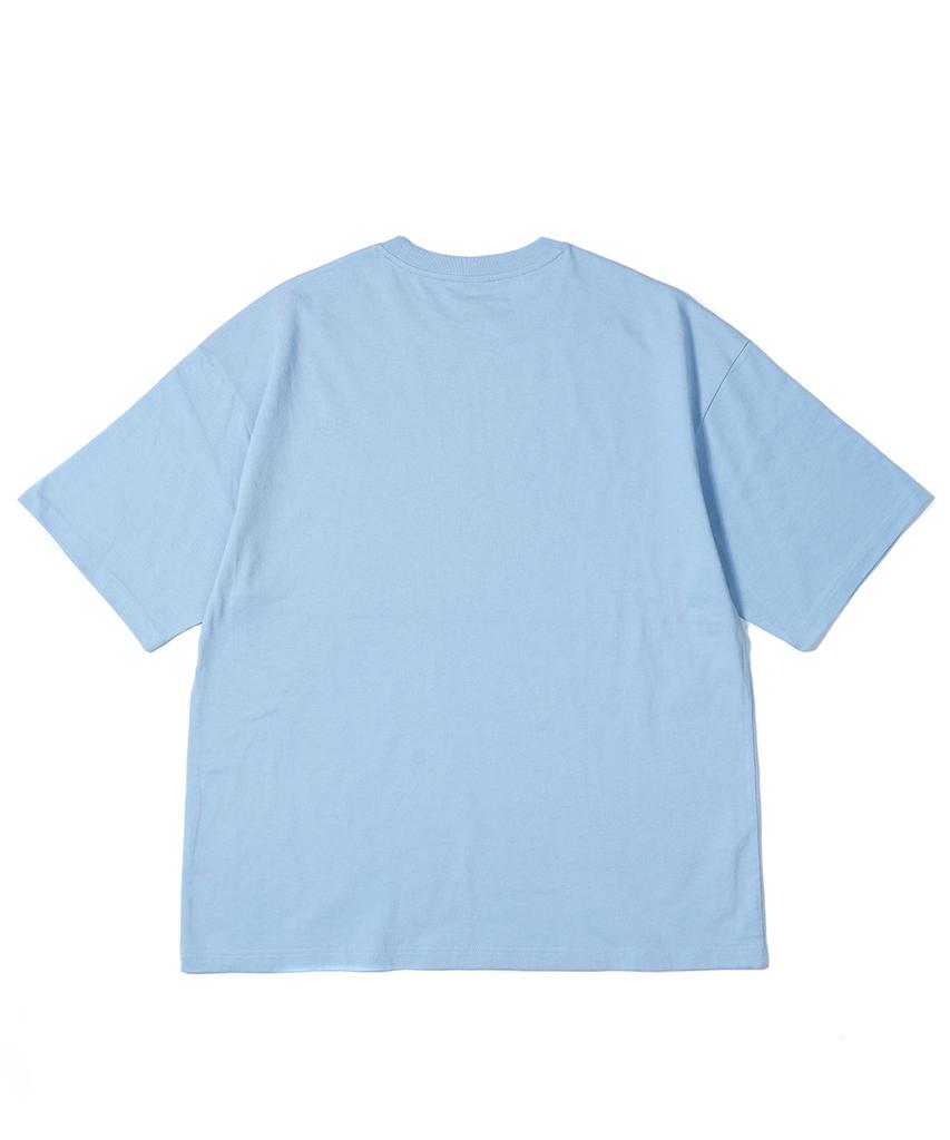 GAKKAI UNIONS Around Summer Short Sleeve T-Shirt Sky Blue