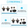 for Wltoys XKS 1 18 RC Car Metal Differential Kit 38T Gear 17T Gear Differential Carrier Drive Shaft Steering Hub