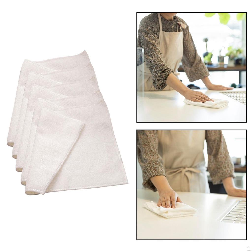Absorbent Microfiber Cleaning Cloths Set for Home And Kitchen