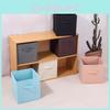 Storage Foldable Home Collapsible Folding Box Home Clothes Organizer Cub Fabric