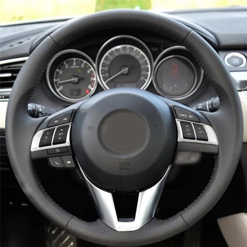 For Mazda 3 5 6 Atenza Axela CX4 CX5 CX3 Steering Wheel Cruise Control Audio Volume Switch Button 2012-2015