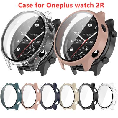 Vetro + Custodia protettiva per Oneplus Watch 2R Copertura paraurti completa