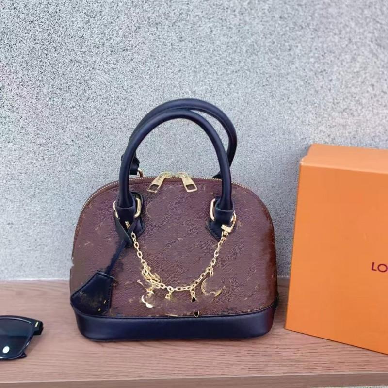 Womens PU Shell Handbag Crossbody Bag Shoulder With Zip Small Vintage Style Daily Use