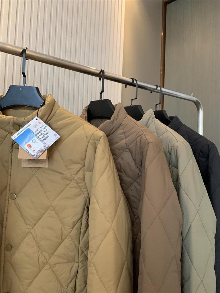 Out K Retro Quilted Jacket: High-Efficiency Cotton, Stackable, Warm, Mountain Style for Couples