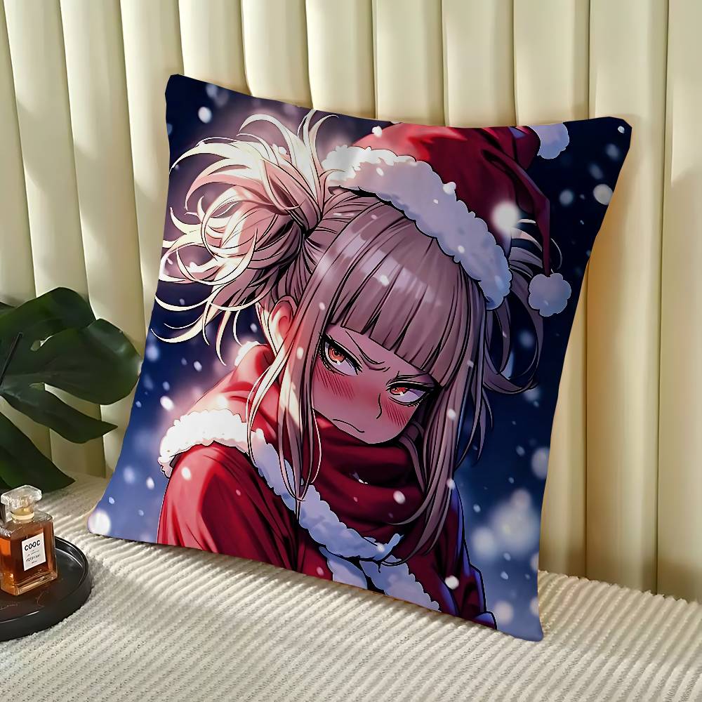 Anime Himiko Toga Pillow Cushion Cover Pillowcase Living Room Sofa Home Decor Customized