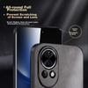 Huawei Nova 12 Pro Phone Case, Nova 12 Ultra Protective Cover, Shockproof Lens Full Protection Soft Case, Simple Outer, WoAnd Leather Case, Black