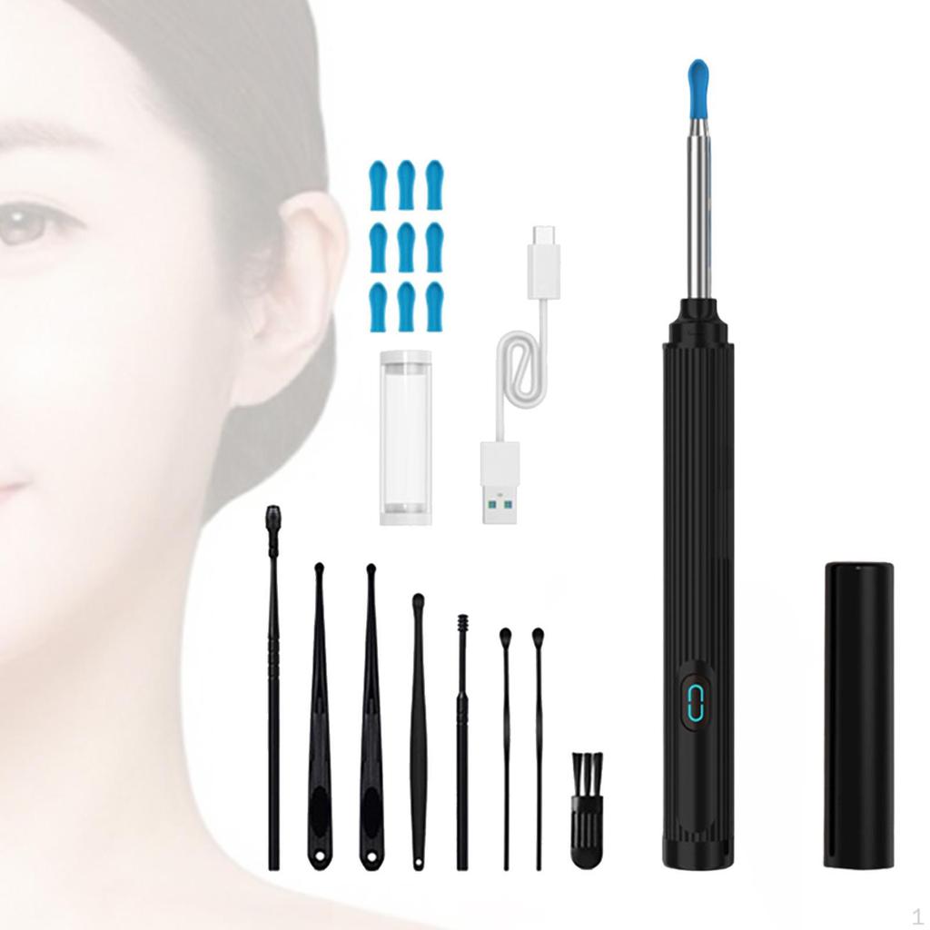 Ear Removal Kit Professional Portable Cleaner for Kids Daily Cleaning Adults White