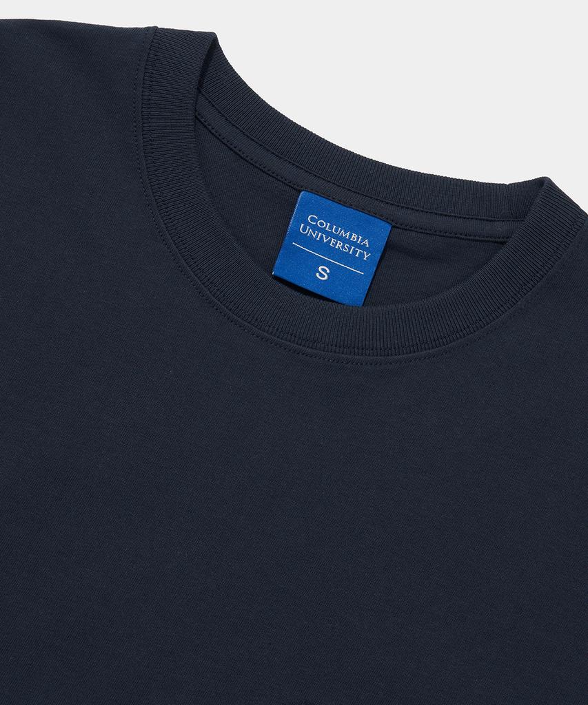 COLUMBIA UNIVERSITY Cny Boxlogo S/S T-Shirts_Navy