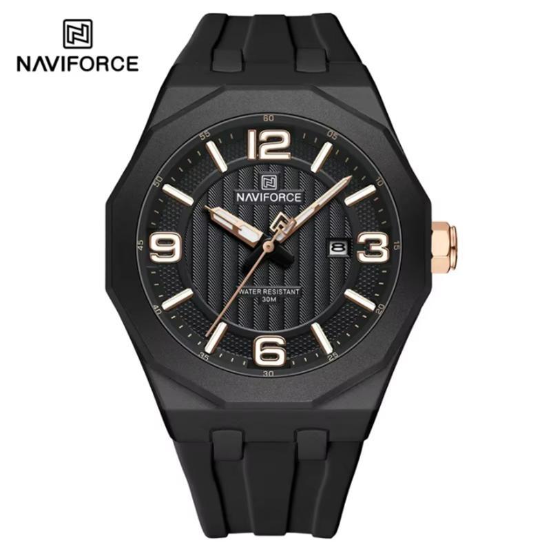 Luxury Men's Business Watch Waterproof Sports Quartz Clock Silicone Strap Men Wristwatches