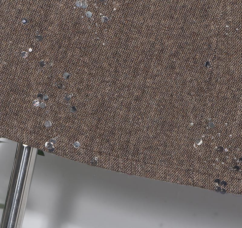2025 Winter Beaded Sequin High-Waist A-line Skirt - Slim Fit, Anti-Exposure, Hip-Hugging Design