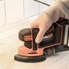 Mouse Sander Sandpaper: Mouse Sanding Pads 5 Holes Triangle Sanding Pads,5 Pcs 40 Mesh Sandpaper + 80/120/180/240 Mesh Sanding Paper