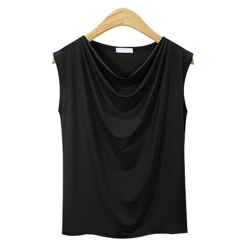 Women's Plus Size V-Neck Short Sleeve Loose Fit Solid Color Summer T-Shirt