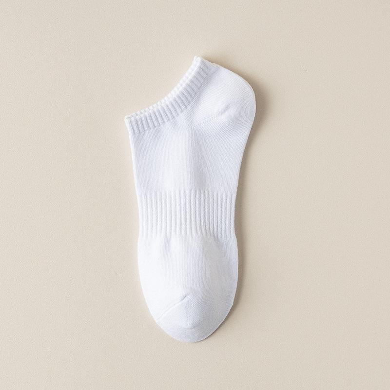 Male Spring and Summer Cotton Anti Pilling Sweat Absorption Deodorant Sports Socks