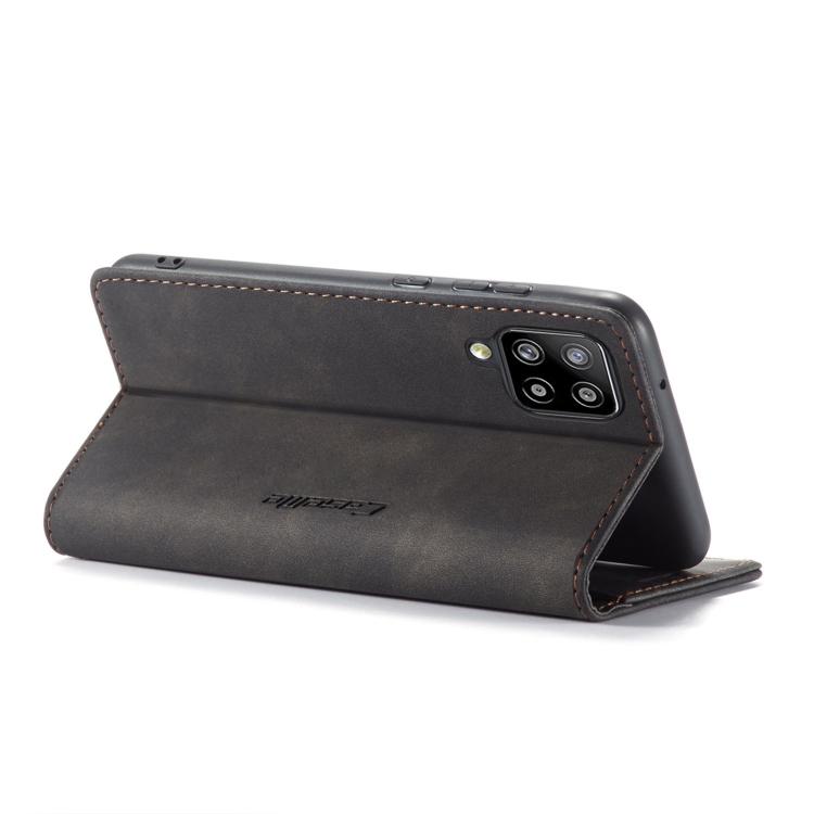 For Samsung Galaxy A42 5G CaseMe-013 Multifunctional Retro Frosted Horizontal Flip Leather Case with Card Slot & Holder & Wallet(Coffee)