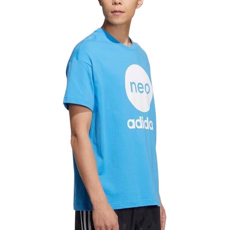 Adidas Neo Essential Tee 'Blue' HN8746