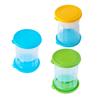 Pickle Jar Olive Hourglass Jar Airtight Pickle Juice Separator Jar Pickle Flip Jar for Gherkin Jalap