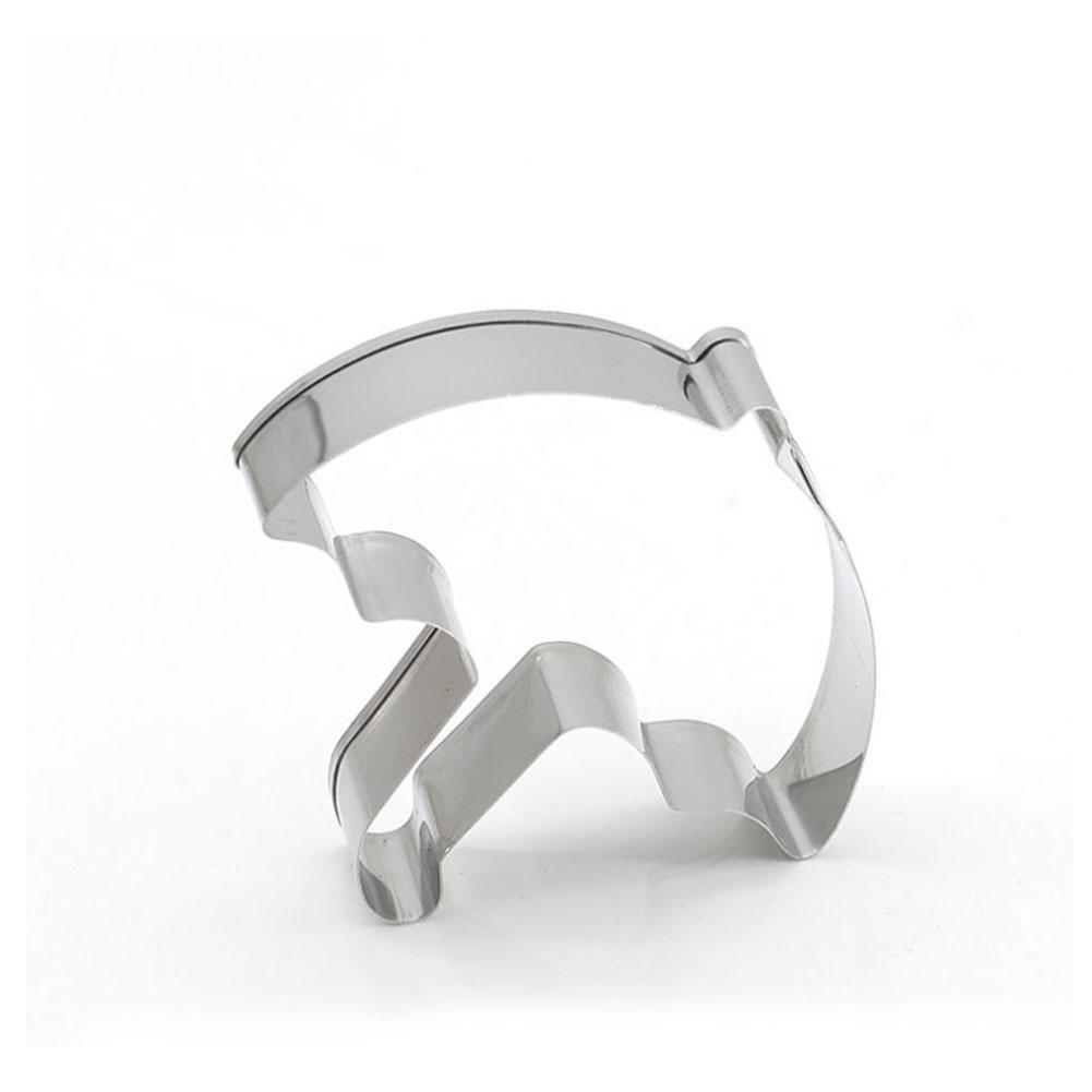 

Stainless Steel Fondant Biscuit Cutter Umbrella Star Round-shaped Triangle Cutter Baking Desserts Tools Umbrella#0