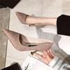 Fashion Silver Wedding Bride Shoe Woman Pumps Footwear Chic Point 39 Young Summer 2025 On Sale Luxury Brand High Quality Shoes for Women