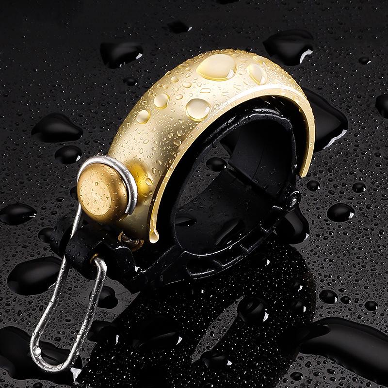 Bicycle Bell Personality Vintage Crisp And Loud Folding Bicycle Mountain Bike Bell Retro Bike Hands Copper Bell