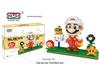 Scene Raccoon Mario Building Blocks Ornament - Educational DIY Interlocking Toy Gift.