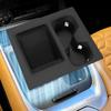For Nissan Patrol Y63 Armada 2025 2026 Silicone Material for Wireless Water Filling Cup Protection Pad In Car Center Console