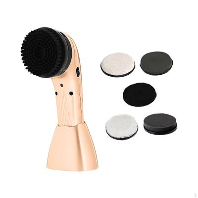 Electric Shoe Cleaner Brush Shiner Handheld High Power USB Sturdy Dust with Adjustable