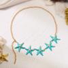 Fashion Sexy Beach Metal Starfish Waist Chain For Women Ocean Vacation Style Exaggerated  Sea Star Belly Chain Girl Body Jewelry