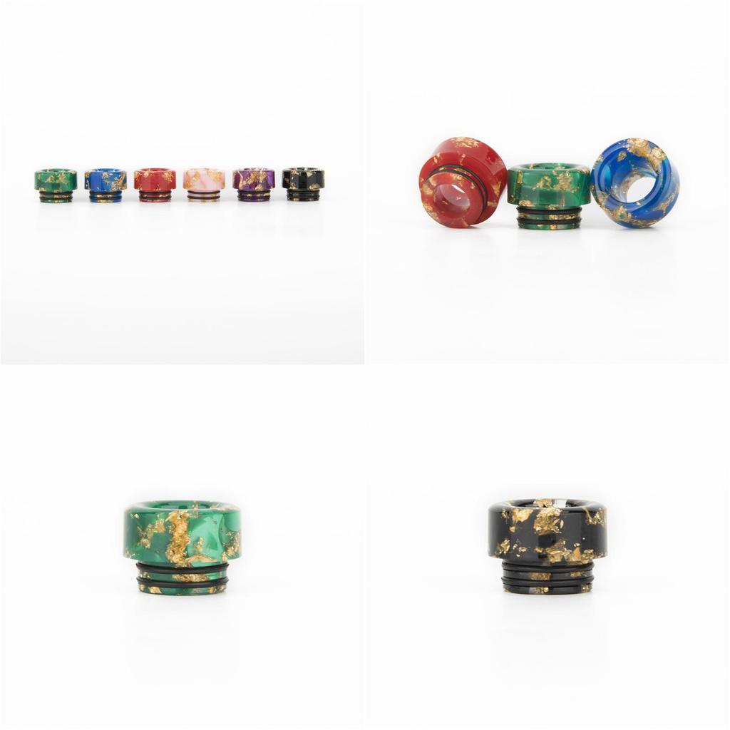 810 Tfv8 Drip Tip Resin Starry Night Design Compatible With Vaping Devices