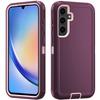 Robuste Armor Defender Hülle für Samsung Galaxy A57/37/27/17/07 A56/36/26/16/06/55/35 Unterstützt kabelloses Laden Ott Box Abdeckung