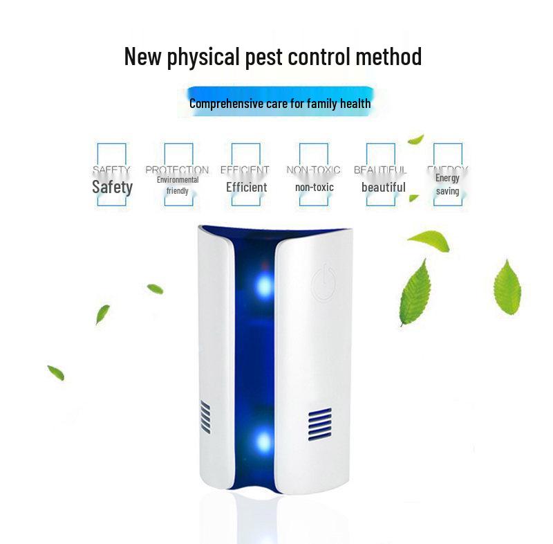Ultrasonic Electromagnetic Mosquito and Rodent Repeller with Micro Light Wave Technology